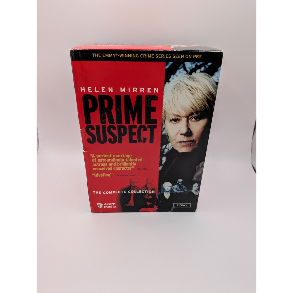 Prime Suspect The Complete Collection DVD Helen Mirren Series 1-7 Acorn Media